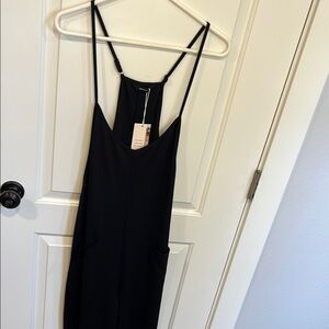 Strappy Black Romper